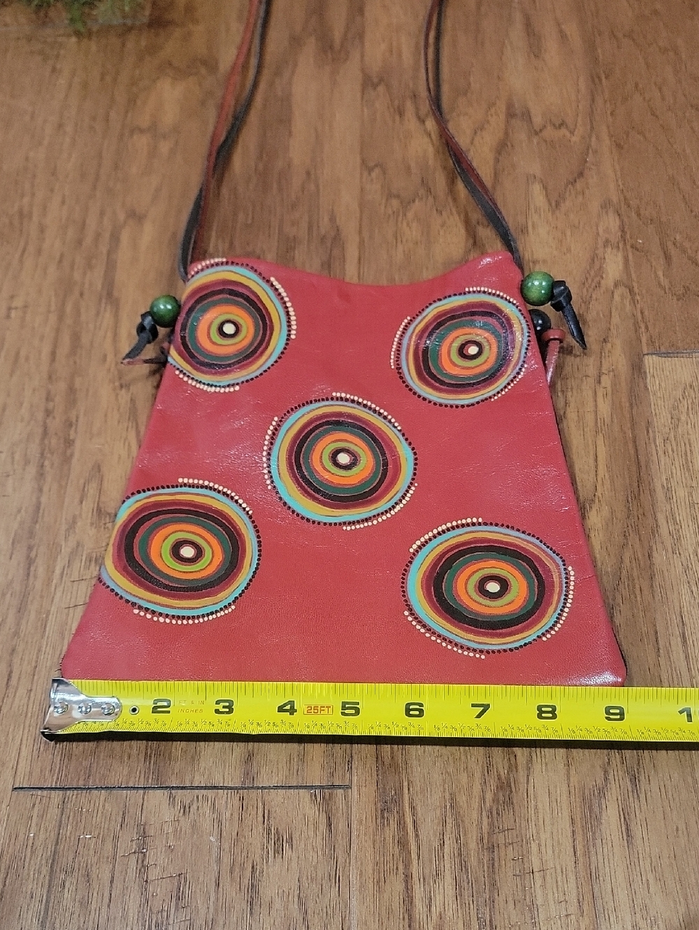 Cyanana Hand Crafted Leather Crossbody - Picture 6 of 11